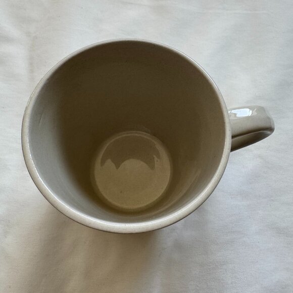 EUC Royal Norfolk Coffee Mug - Stoneware, Gray Cream with Blue & Green Stripes - Picture 3 of 8